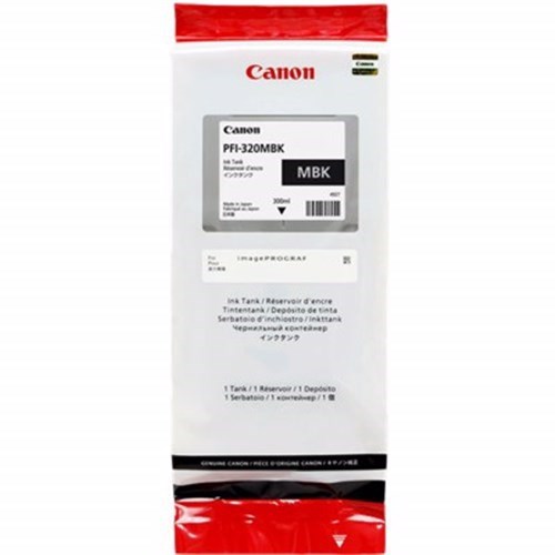 Canon Pfi-320Mbk - Matte Black Ink For TM Range - 300ML