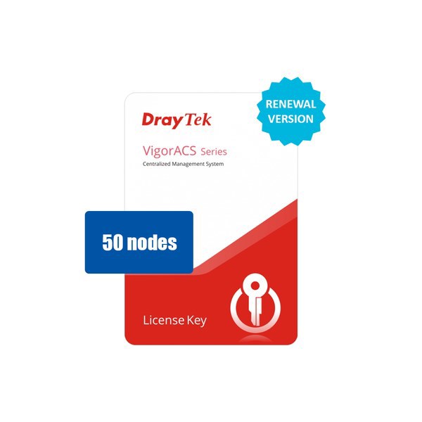 Draytek VigorACS 3 - 50 Nodes Renewal Version
