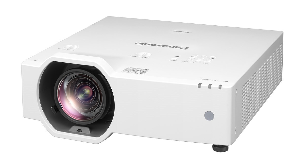 Panasonic PT-VMZ7ST 7000 Ansi LCD Wuxga Short Throw Laser Projector - White
