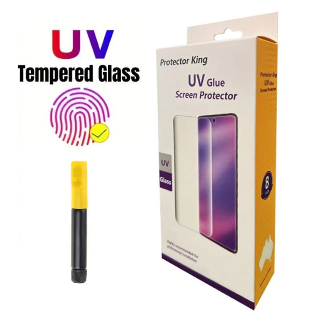 Usp Samsung Galaxy S20+ Uv Tempered Glass Screen Protector - 9H Surface Hardness, Scratch Resistant, Bubble-Free, 3 Years Warranty