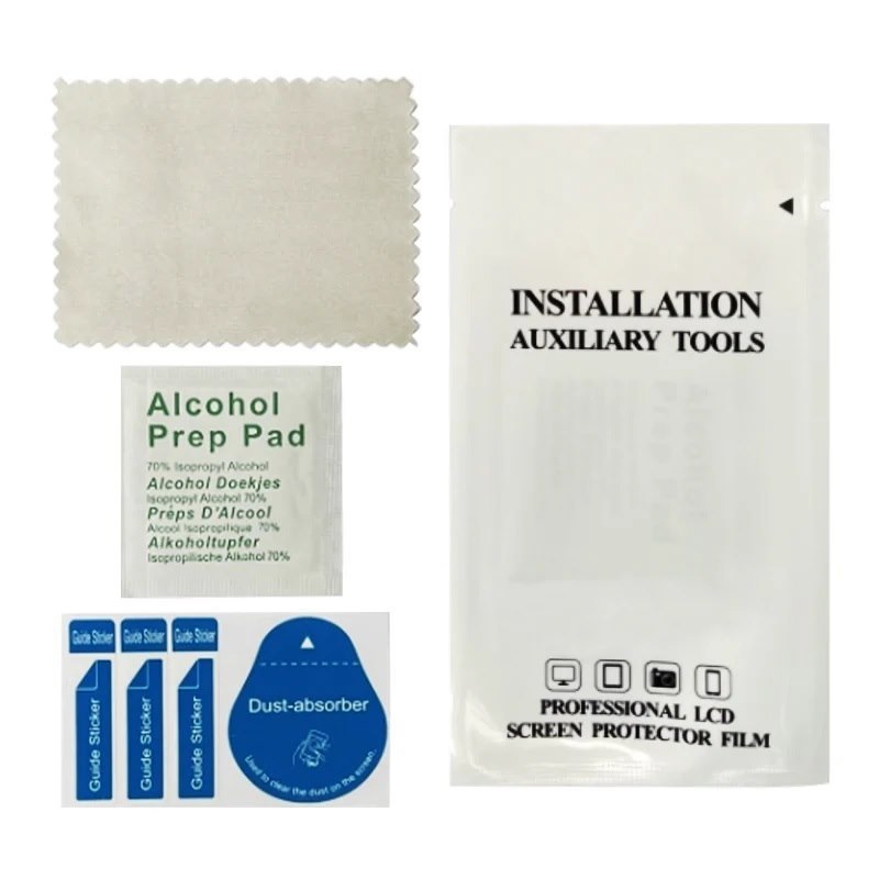 Usp Screen Protector Cleaning Pack - Clean Wipes, Dust Absorber, 2 Years Warranty