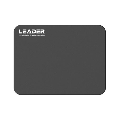 Leader Mouse Mat 2 Black, New Logo