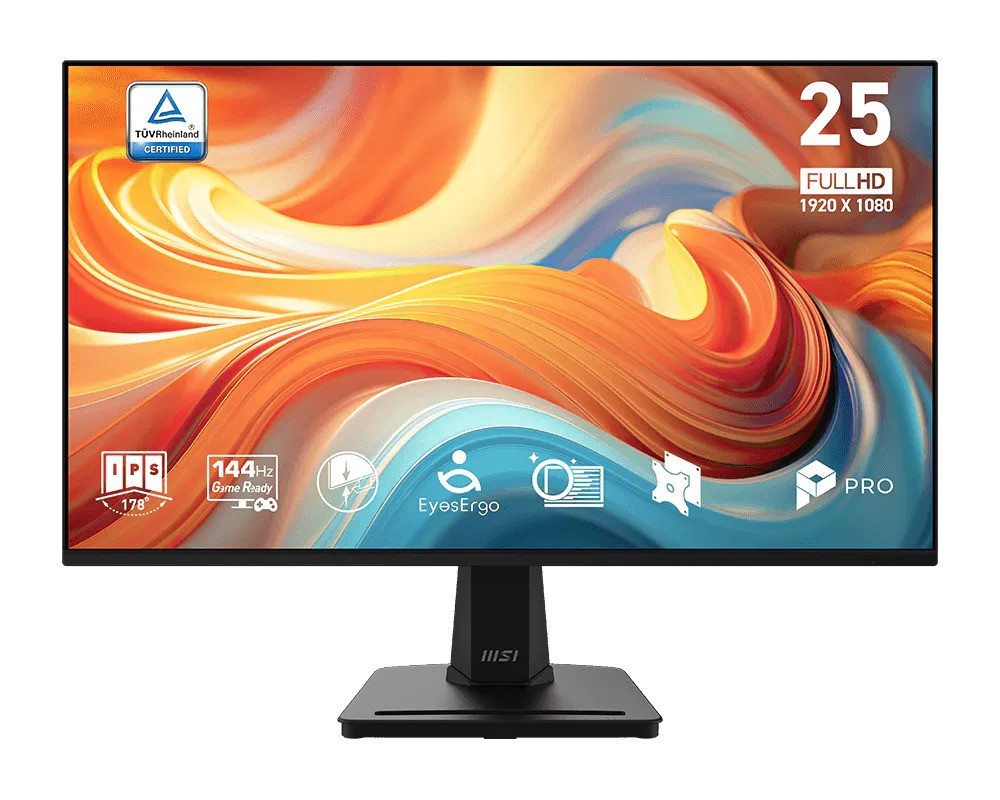 Ivsec 25 Monitor 1920 X 1080 FHD 1 X Hdmi 1 X Display Port Vesa Mount 100 X 100MM