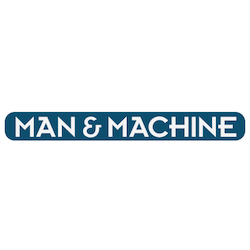 Man And Machine Custom Vinyl Stickers For Wrapping Of LCD Monitor To Change Color Of Monitor, Ad