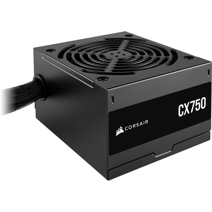 Corsair CX Series™ CX750 – 750 Watt 80 Plus Bronze Atx Power Supply (Au), Compact 125MM, Up To 88% Efficiency