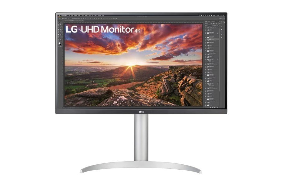 LG 27UP850K-W 27" Class 4K UHD LED Monitor - 16:9 - White
