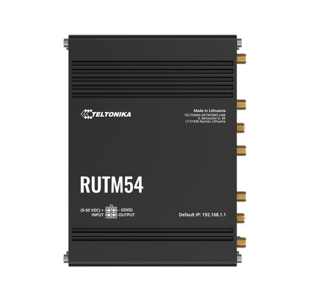 Teltonika Rutm54 Dual 5G Router, Dual Sim & Esim™, Telit 5G Modem, Auto-Failover,