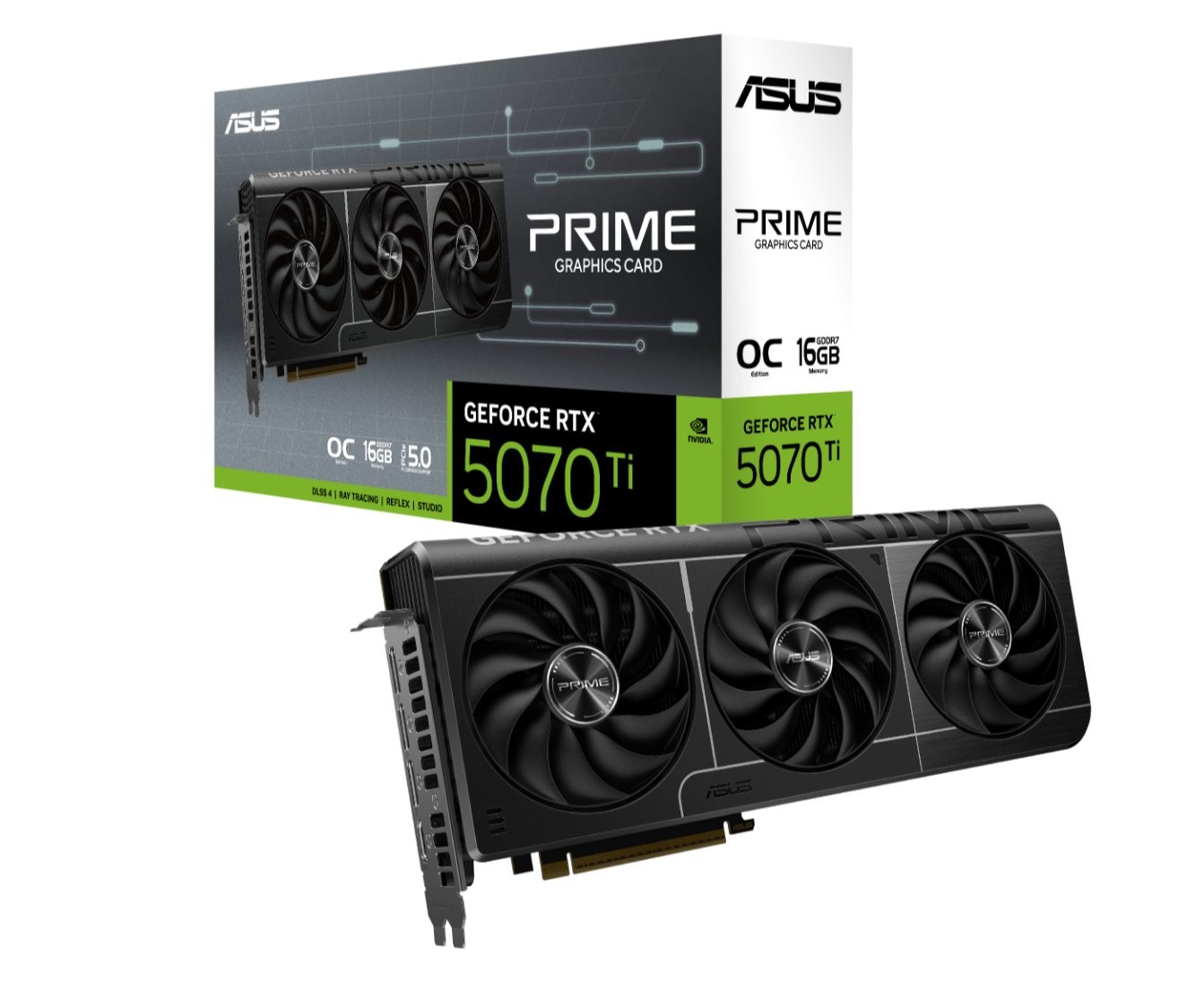 Asus NVIDIA GeForce RTX 5070 Ti Graphic Card - 16 GB GDDR7