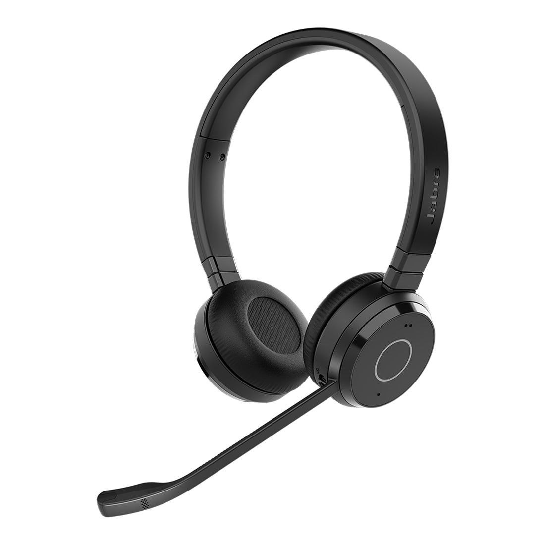Jabra Evolve 65 TE Wireless Over-the-head, On-ear Stereo Headset - Black