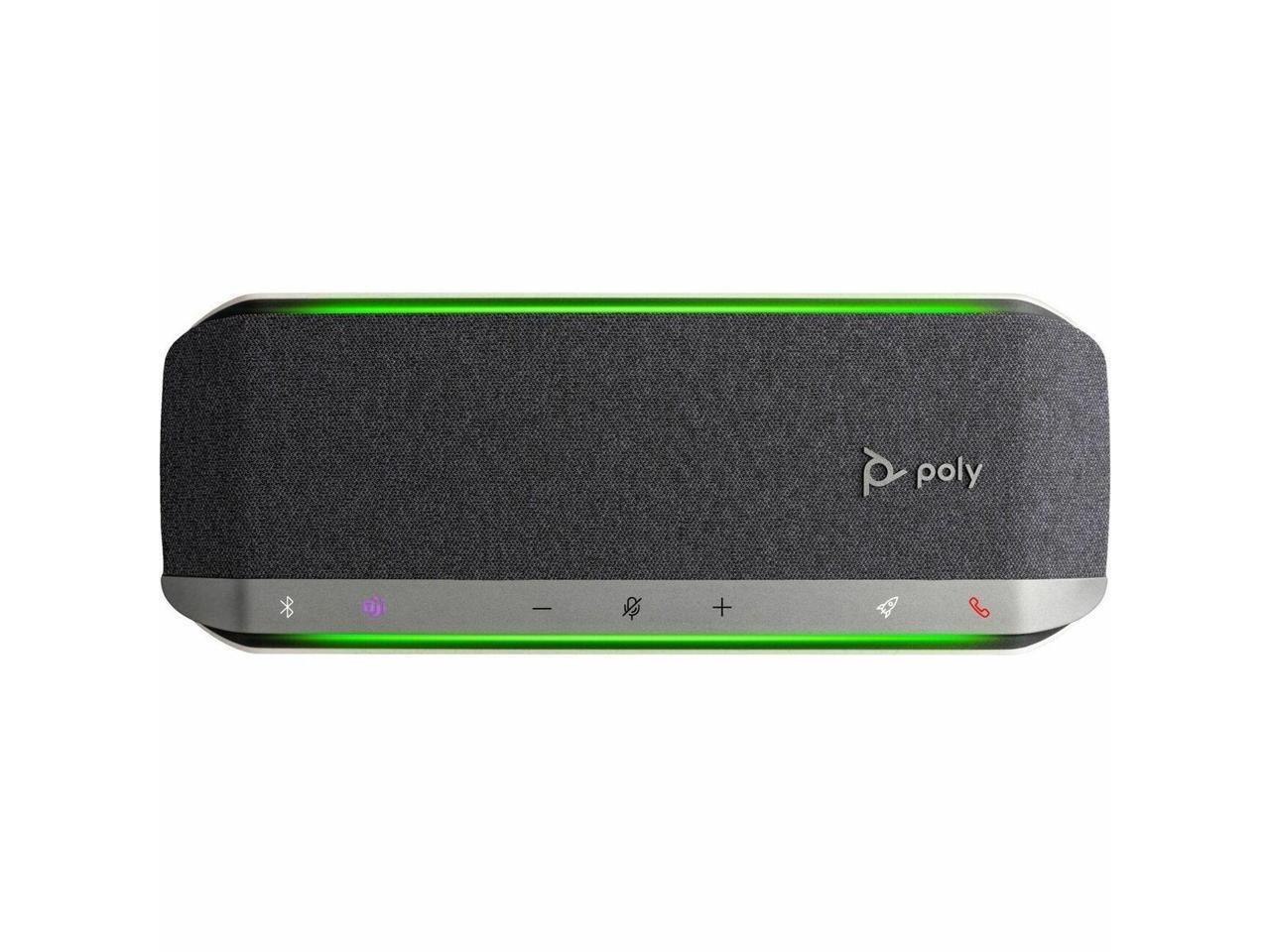 Poly - SYNC 40 Smart Speakerphone (Plantronics) - Flexible Work Spaces - Connect To PC/Mac Via Combined Usb-A/Usb-C Cable And Smartphones Via Bluetooth - Works With Teams (Certified)