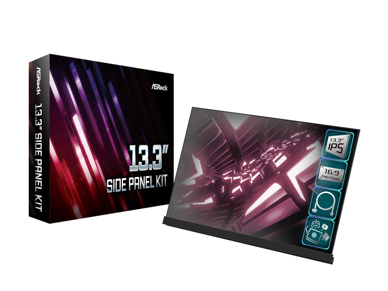 ASRock 13.3” Side Panel Kit