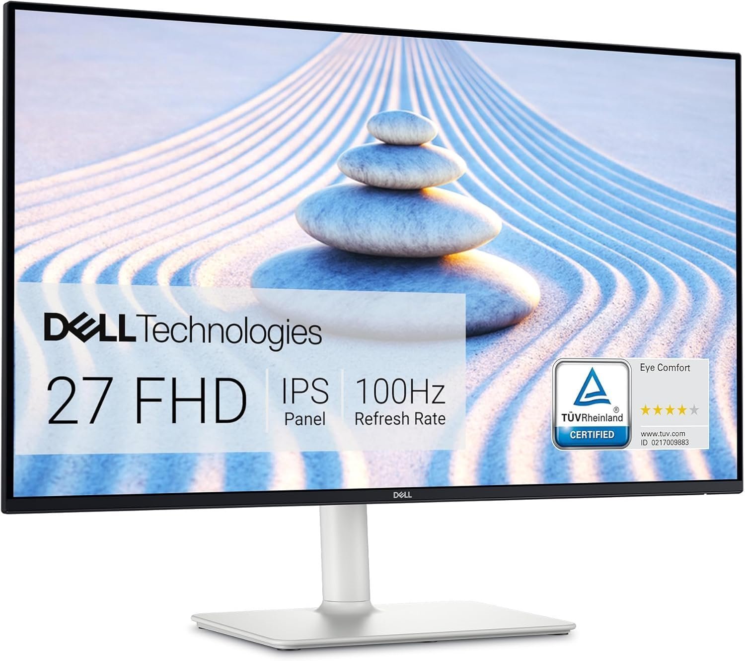 Dell 27" Monitor - White