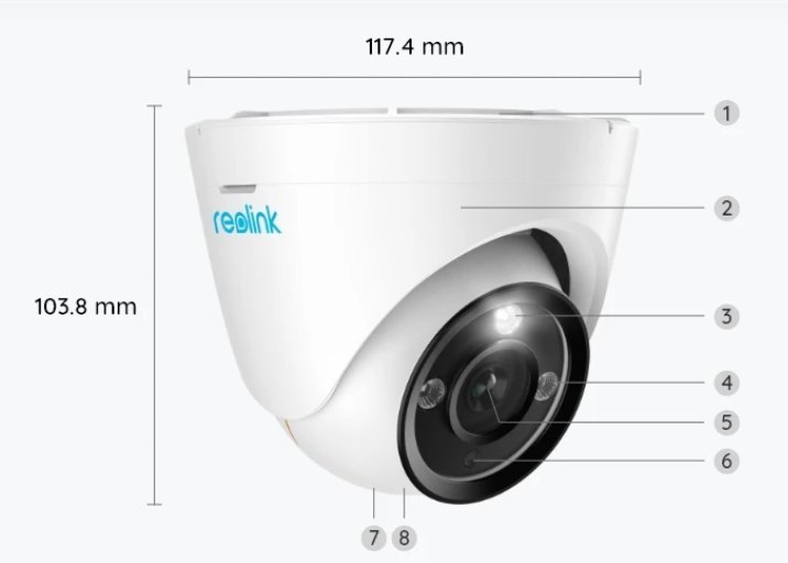 RLC-1224A | 12MP UHD PoE Camera with Color Night Vision