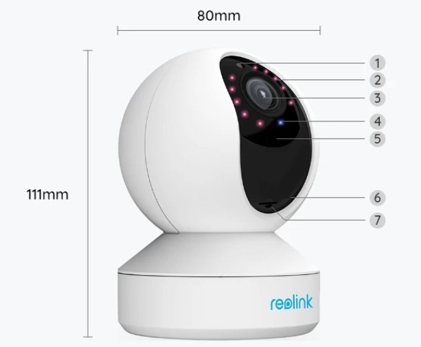Reolink E1 Zoom | 5MP Smart PTZ WiFi Indoor Camera