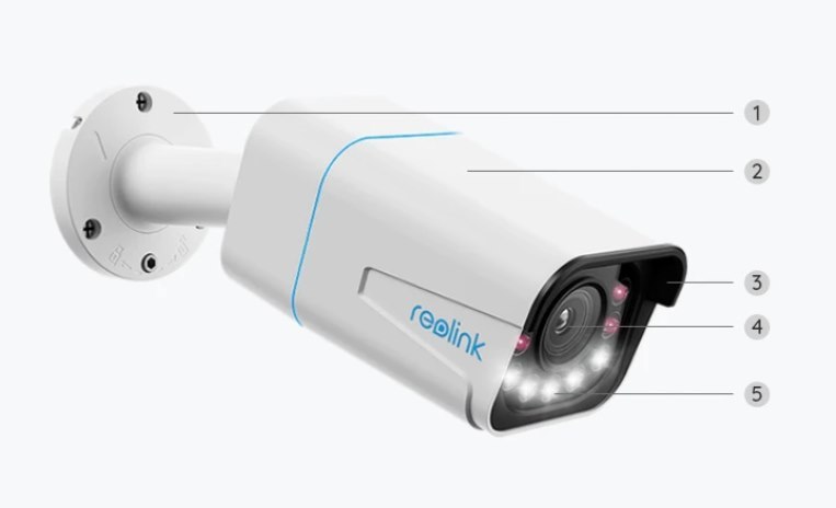 RLK8-811B4 | 4K Smart PoE Camera System with 5X Optical Zoom & Spotlights