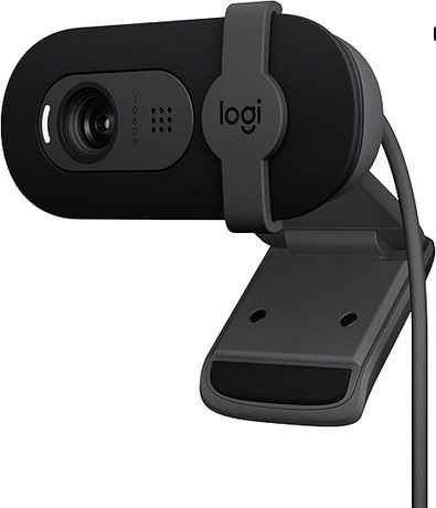 Logitech Brio 101 Full HD 1080p Webcam for Meetings