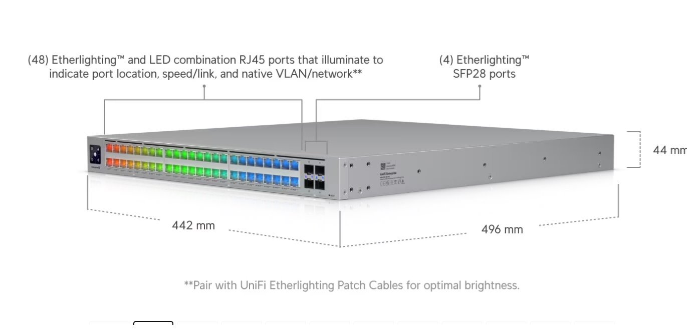 UI Enterprise 48 PoE Switch
