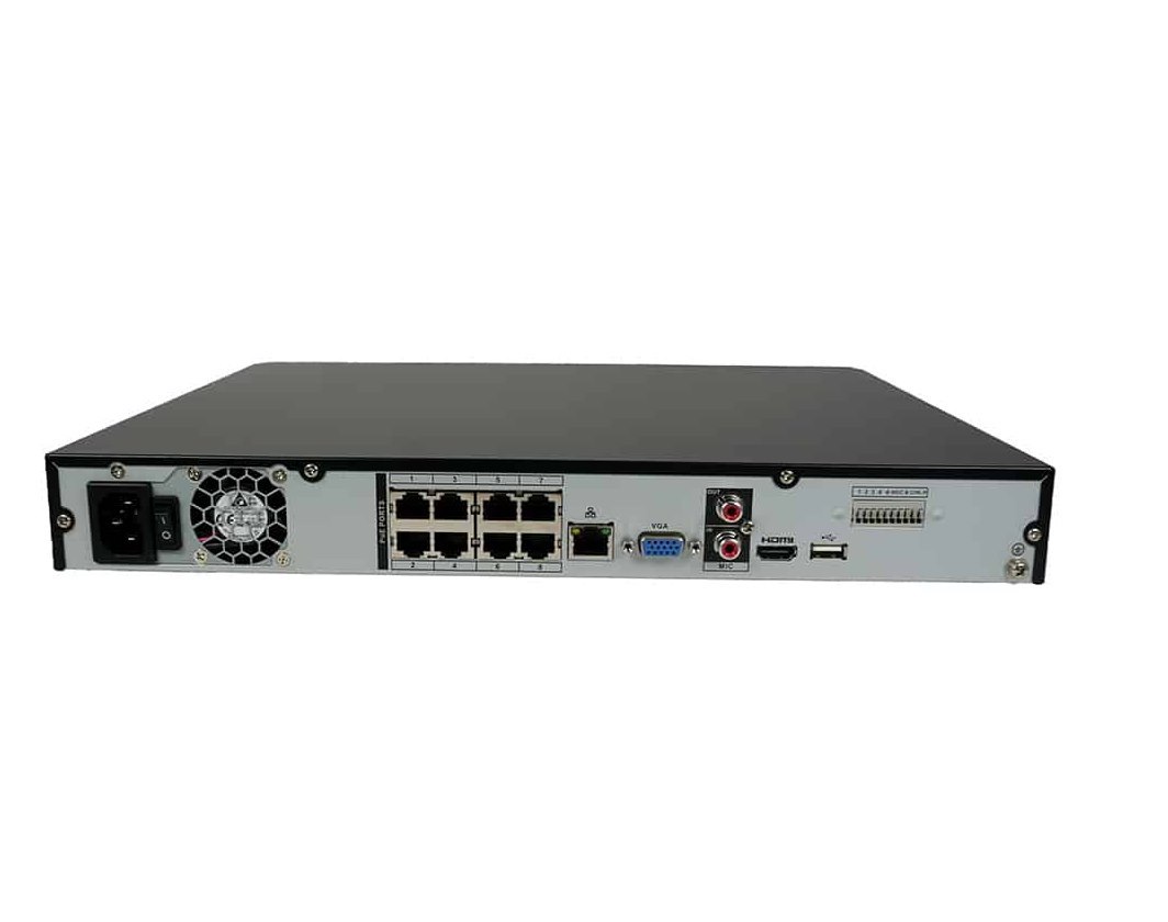 SCK ELITE Series 8 Channel 1U 4K PoE NVR
