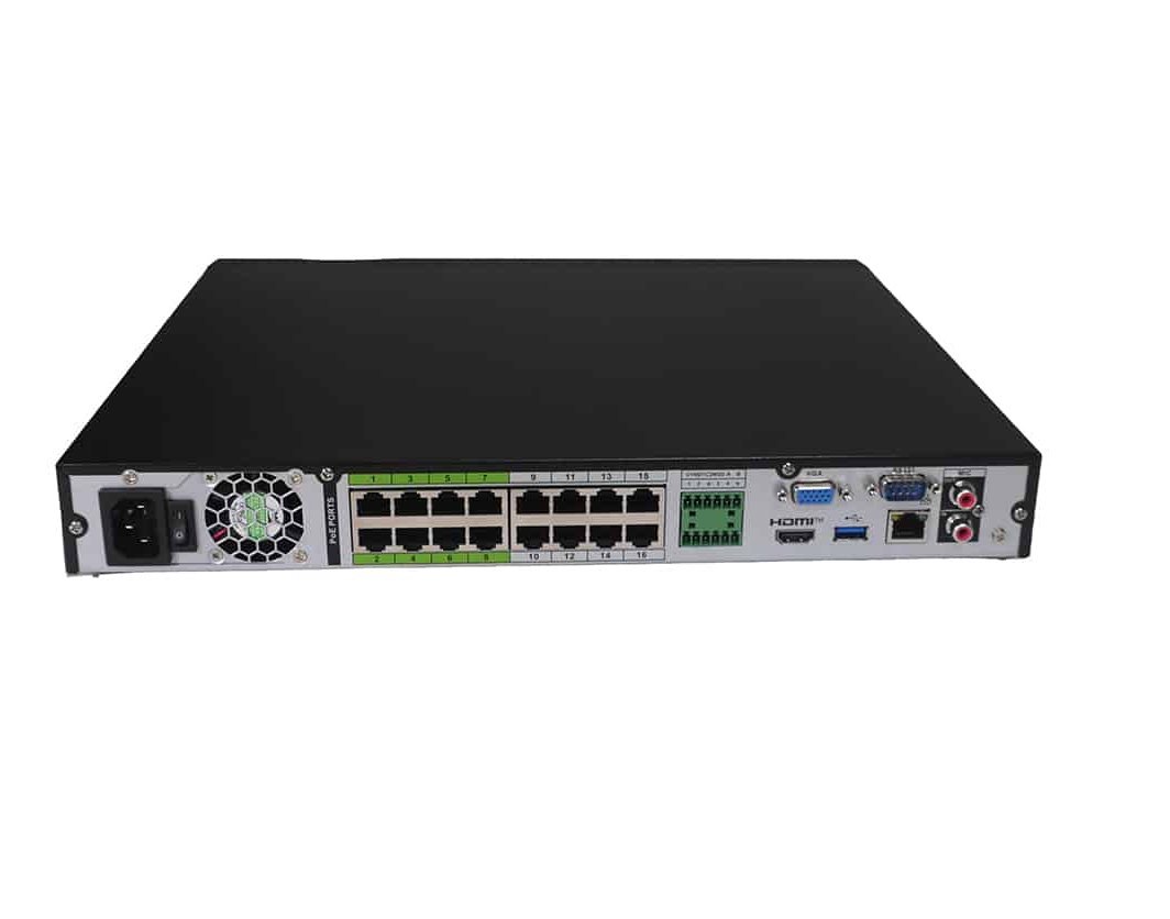 SCK Elite 16CH 4K NVR with 16POE (8 EPOE)