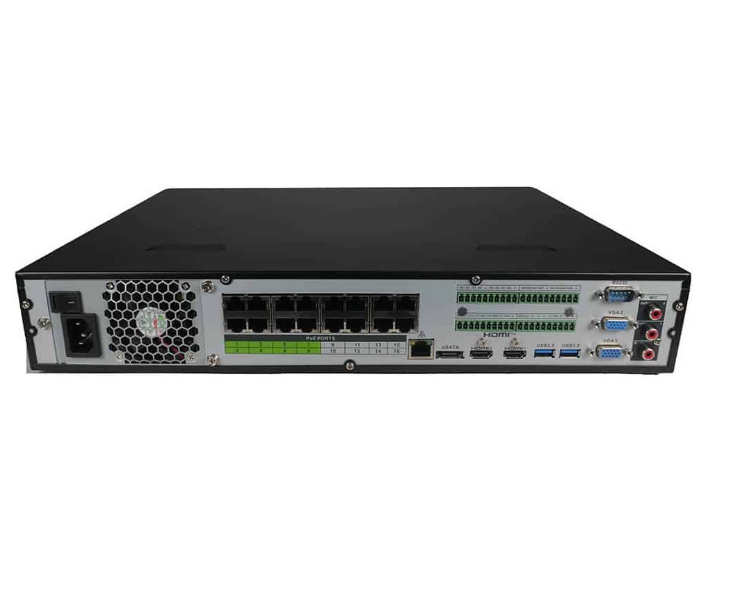 SCK Elite 32 Channel 1.5U Enhanced AI 4K NVR W/ 16 POE