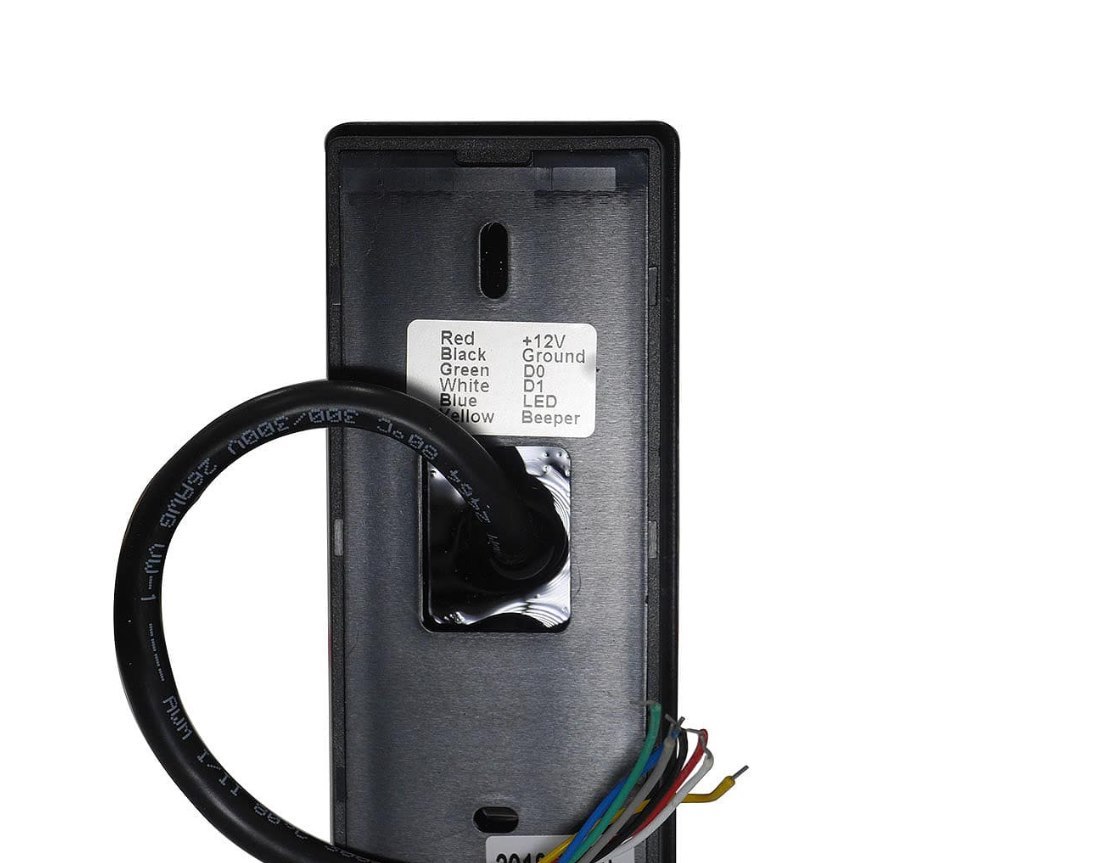 SCK DX Weather Resistant Black w/Red LED AC Reader