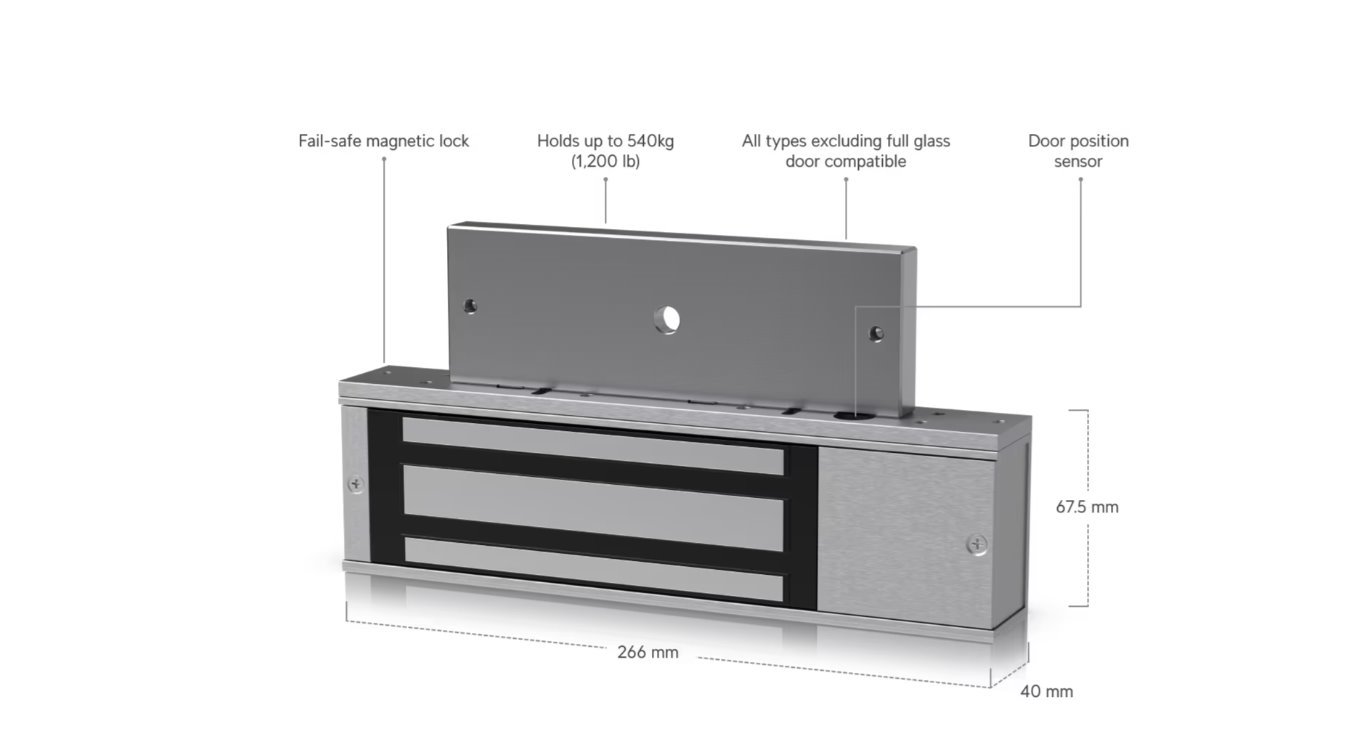 UI Magnetic Lock (1200lb)