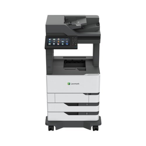 Lexmark Network Ready; Print/Copy/Scan/Fax; Duplex; 66 PPM; 1.2 GHz Quad-Core; 2GB Ram; 500+GB HD; 10-Inch Customisable e-Task Touch Screen; 1200X1200 Dpi;