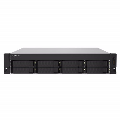 Qnap Ts-832Pxu-4G, 8 Bay Nas (No Disk), Cortex-57, 4GB, 2.5GbE(2), 10GbE SFP+(2), 2U, 3YR