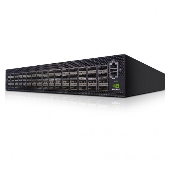 Nvidia Mellanox 100Gbe 2U Switch, Cumulus, 64X QSFP28, 2xPSU, X86 Cpu, STD, P2C, Rail