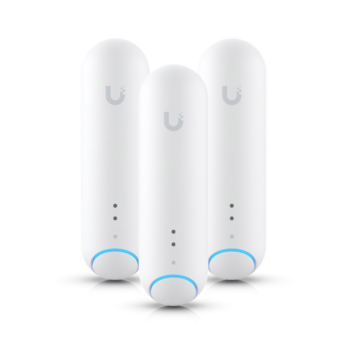 Ubiquiti UniFi Protect Smart Sensor - Battery-Operated Smart Multi-Sensor, Detects Motion And Environmental Conditions - 3 Pack Includes Water Sensor