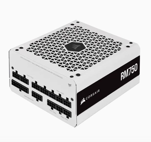 Corsair 750W RM 80+ Gold Fully Modular 140MM Fan Atx Power Supply, Psu, 10 Years Warranty - White 21