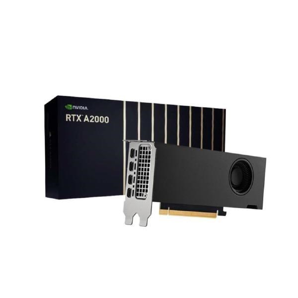 Nvidia RTX A2000, 12GB, GDDR6 192-Bit, 288GB/S, Pcie Gen4 X 16, Dual Slot, 4X Mini Display