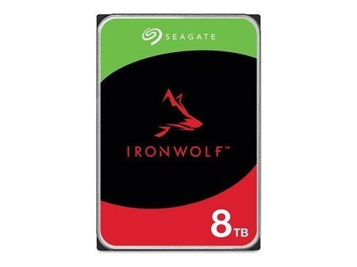 Seagate Ironwolf Nas 8TB, 3.5" Sata Hard Drive, 5YR WTY (Ver 2)