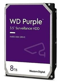 WD Surveillance Purple Pro 8TB 3.5" Internal HDD Sata3 - 256MB Cache - Built For Business/Enterprise Surveillance System. Up To 64 Cameras Up To 550TB/year - 5 Years Warranty