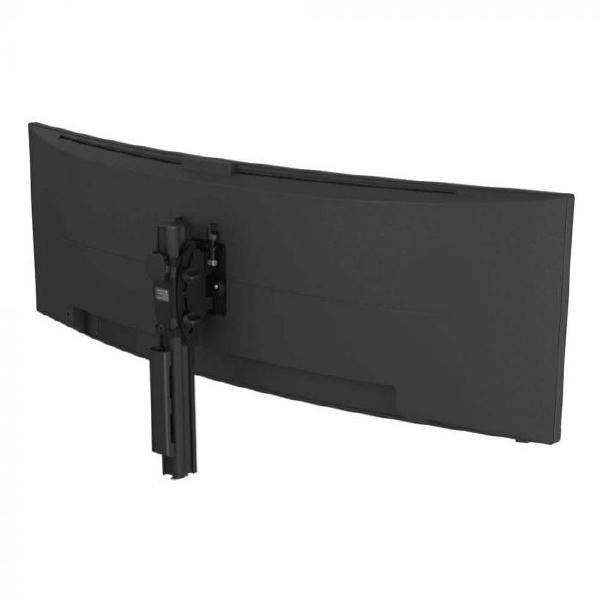 Atdec Heavy Duty Monitor Mount With Grommet Clamp - Black