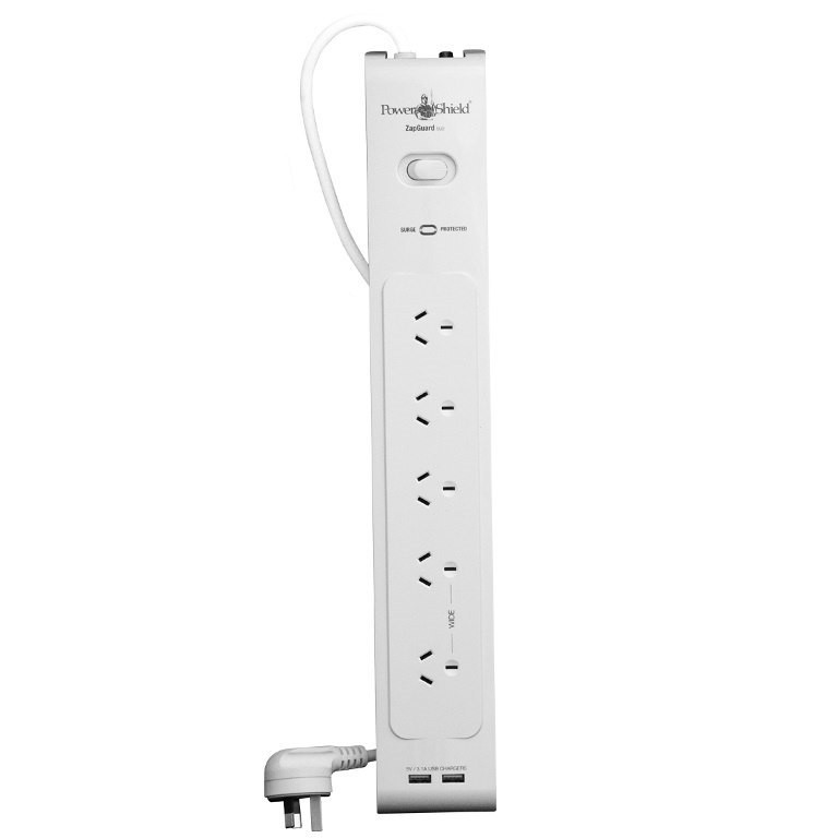 Powershield Zapguard 5 Way Surge Board 2YR