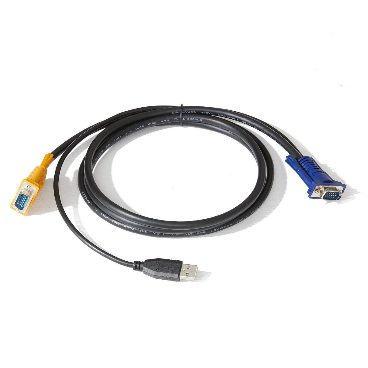 4Cabling 1.8M Usb KVM Cable For 4Cabling Rackmount KVM Switch