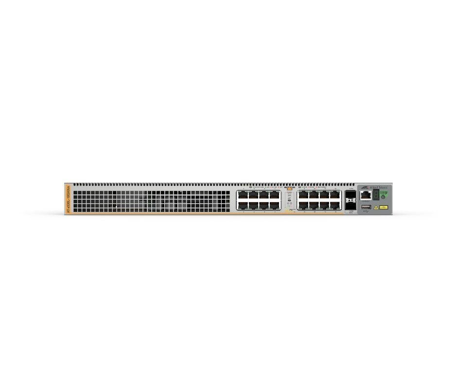 Allied Telesis | AT-x530L-18GHXm-40 | 16 Port 100M/1/2.5/5G PoE++ Stackable Switch With 2 SFP+ Ports And A Single Fixed Power Supply