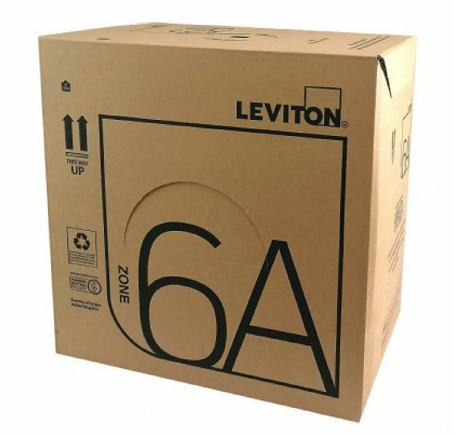 Leviton - Cat 6 24 Awg U/Utp 4 Pair LSHF/LSZH Cable Violet 305M - EuroClass Eca