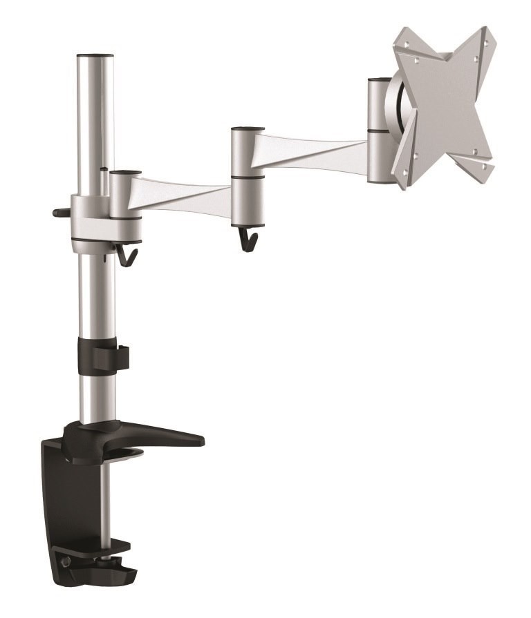 Astrotek Monitor Arm Desk Mount Height Adjustable Stand For Single LCD Display 23.8' 24' 27' 31.5' 32' 8KG 30° Tilt 180° Swivel 360° Pivot Vesa