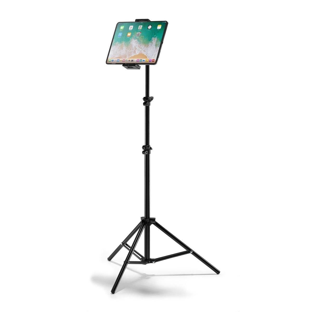 Mbeat Activiva Universal Table And Smartphone Tripod Foldable, Lightweight, Easy-To-Use Height-Adjustable Tripod With Integrated Tablet/Phone