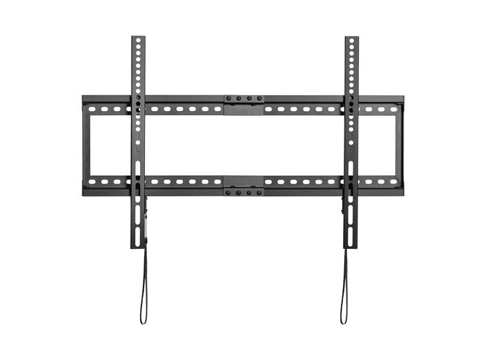 Brateck Fixed TV Wall Mount For 37'-80' Up To 75KG, Vesa Compatible: 150X100,200X100,150X150,200X200,300X200,200X400,600X300,600X400 Black