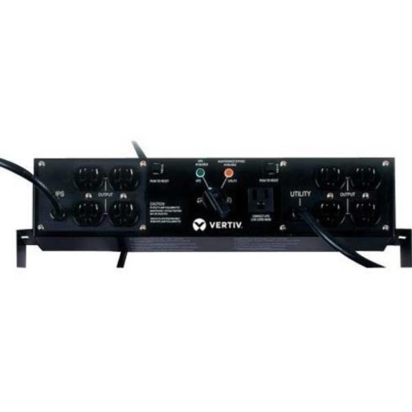 Vertiv Liebert MP2 210K Micropod Maintenance Bypass For Gxe3 &Amp; GXT5 750Va, 1000Va And 1500Va Ups, 4X Iec 60320 C13