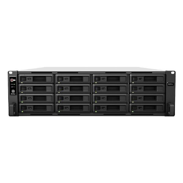 Synology RS4021xs+ 16 Bay Nas Intel Xeon D-1541 8-Core 2.1 16G DDR4 Udimm Hot Swappable 2 X Gen3 X8 Slots 3U 2 Xusb3.2