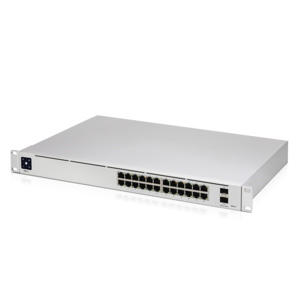 Ubiquiti UniFi 24-Port Switch With (24) Gigabit RJ45 Ports And (2) 10G SFP+ Ports. Powerful Second-Generation UniFi Switching