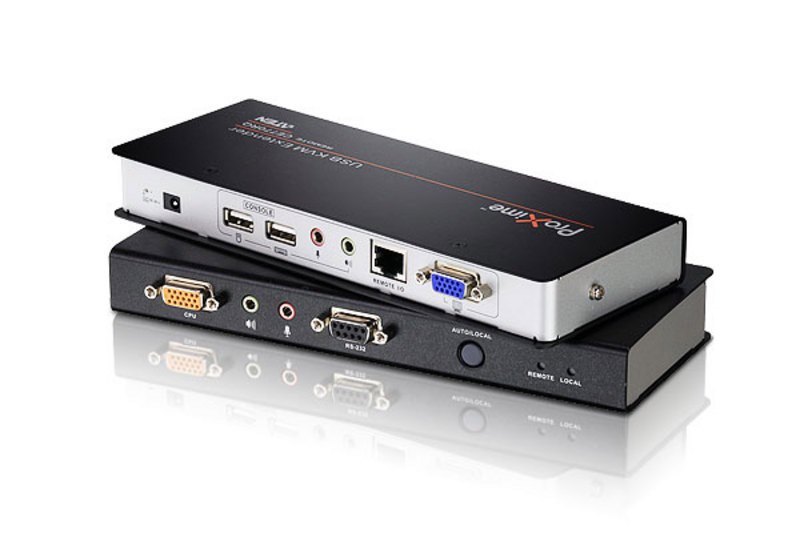 Aten KVM Extender Kit VGA/Audio Cat 5 Extender With Deskew, 1920x1200@60Hz 150M, 1280x1024@60Hz 300M