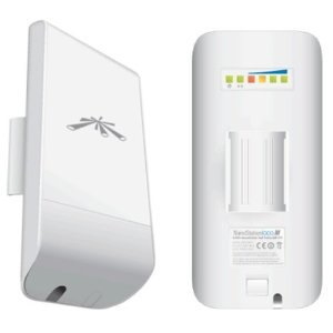 Ubiquiti airMAX Nanostation Loco M 2.4GHz Indoor/Outdoor Cpe - Point-to-Multipoint(PtMP) Application - Includes PoE Adapter