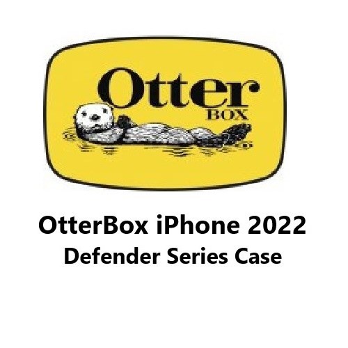 OtterBox Apple New iPhone Max 6.7' 2022 Defender Series Case - Blue (77-88384), 4X Military Standard Drop Protection, Multi-Layer Protection