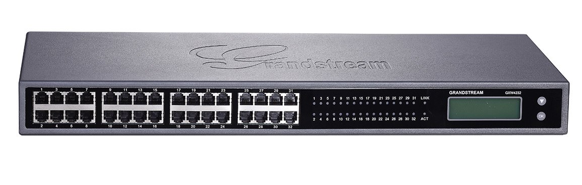 Grandstream 32 Port FXS Gateway, 1 GigE, Version 2