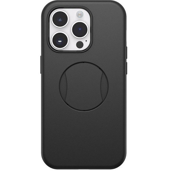 OtterBox OtterGrip Symmetry Case for Apple iPhone 15 Plus Smartphone - Black